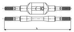 GFB NO. 1 M3 - M12 Çelik Kılavuz Kolu